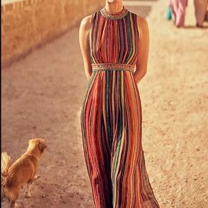 Anthropologie maxi dress